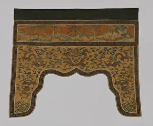 Valance, China, Qing dynasty (1644-1911), 1775 / 1800. Creator: Unknown