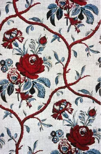 Cotton Plain Weave Prints: Valance, Nantes, c. 1788. Creator: Unknown