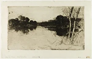 Vale Prints: The Vale of Clyde, 1898. Creator: David Young Cameron