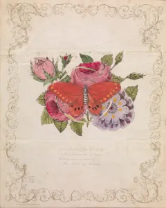 Valentine, 1841. Creator: Anon