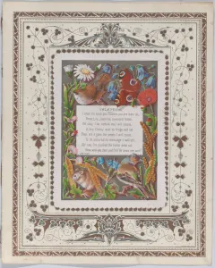 Valentine, 1874. Creator: Catherine Greenaway