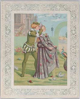 Valentine, 1876. Creator: Catherine Greenaway