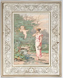 Valentine, before 1880. Creator: Anon