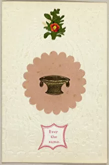 Ever the Same (valentine), c. 1840. Creator: George Kershaw