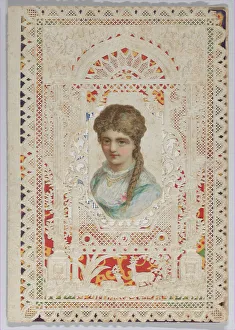 Valentine, ca. 1880. Creator: Anon