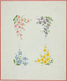 Envelope Prints: Valentine envelope, c. 1850. Creator: George Kershaw