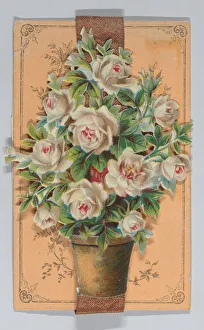 St Valentines Day Prints: Valentine - Hand assembled with scrap, ca. 1875. ca. 1875. Creator: Anon