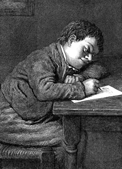 St Valentines Day Prints: The Valentine, by W. Hunt, 1874. Creator: Unknown