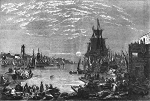 John Wilson Carmichael Prints: Valetta Harbour, Malta, c1856