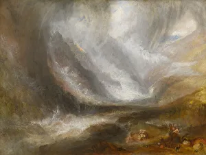 Blizzard Prints: Valley of Aosta: Snowstorm, Avalanche, and Thunderstorm, 1836 / 37. Creator: JMW Turner