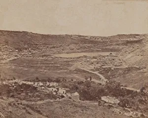 James Robertson Prints: Valley of the Cemetery, 1855-1856. Creator: James Robertson