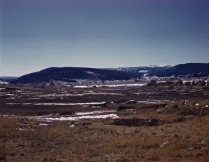 John Collier Prints: Valley of Chacon, Mora County, New Mexico, 1943. Creator: John Collier