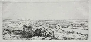 19th 20th Century Gallery: Valley of the Dunes (La Vallee des Dunes). Creator: Alphonse Legros (French, 1837-1911)