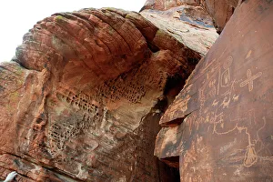 State Park Prints: Valley of Fire, Las Vegas, Nevada, USA, 2022. Creator: Ethel Davies