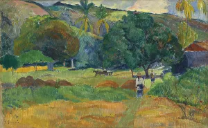 The Valley (Le vallon), 1892. Artist: Gauguin, Paul Eugene Henri (1848-1903) The Valley (Le vallon), 1892. Artist: Gauguin, Paul Eugene Henri (1848-1903)