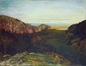 The Last Valley - Paradise Rocks, 1867-1868. Creator: John La Farge The Last Valley - Paradise Rocks, 1867-1868. Creator: John La Farge
