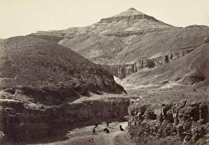 Valley of the Tombs of the Kings, Thebes, 1857. Creator: Francis Frith