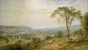 Jasper Prints: The Valley of Wyoming, 1865. Creator: Jasper Francis Cropsey