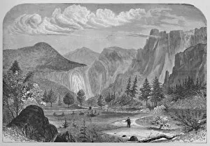 The Valley of the Yosemite, 1874, (1883). Artist: C Crane