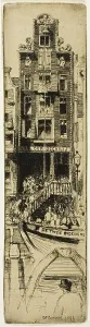 Dy Cameron Prints: Van der Deevilij, plate six from the North Holland Set, 1892. Creator: David Young Cameron