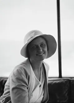 Portrait Photographs Prints: Van Der Steiken, Mrs. portrait photograph, 1931 Creator: Arnold Genthe