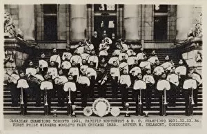 Brass Band Collection: Vancouvers Kitsilano Boys Band, c1935. Creator: Unknown