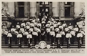 Vancouver's Kitsilano Boys' Band, c1935. Creator: Unknown Vancouver's Kitsilano Boys' Band, c1935. Creator: Unknown