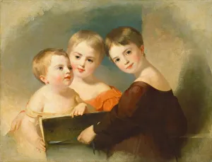 Sully Thomas Prints: The Vanderkemp Children, 1832. Creator: Thomas Sully