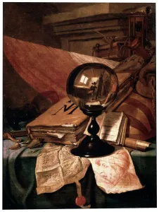 Vanitas, 17th century. Artist: Vincent Laurentz van der Vinne I