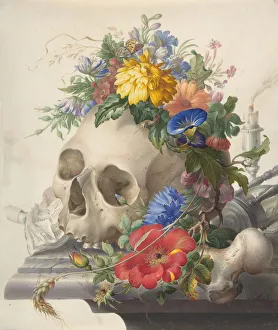 Vanitas Still Life, n. d Creator: Herman Henstenburgh
