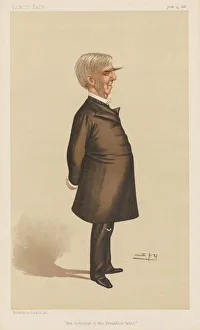 Vanity Fair: The Autocrat of the Breakfast Table, 1886. Creator: Leslie Matthew