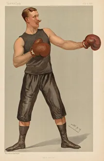 Vanity Fair: Hard Hitter , 1896. Creator: Leslie Matthew (Spy) Ward (British Vanity Fair: Hard Hitter , 1896. Creator: Leslie Matthew (Spy) Ward (British