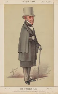 Vanity Fair: Men of the Day No. 14 A Faithful Friend, an eminent Savant... 1870