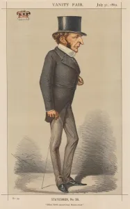 Vanity Fair: Statesman No. 26 When Birth cannot lead, Brains must. 1869