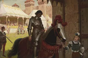 Pre Raphaelites Gallery: Vanquished, 1884. Artist: Leighton, Edmund Blair (1853-1922)