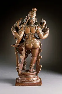 Vishnu Prints: Varaha, the Boar Avatar of Vishnu, c.1600. Creator: Unknown
