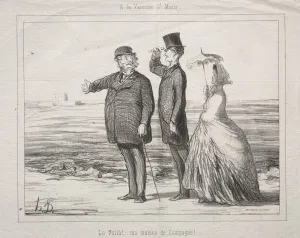 At Varenne-Saint-Maur: Behold! Here it is, my house in the country!, 1862. Creator