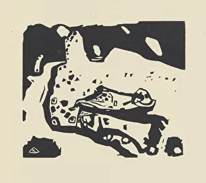 Variation after Improvisation 21 (Variation nach Improvisation 21). From Klänge (Sounds), 1913. Creator: Kandinsky, Wassily Vasilyevich (1866-1944)