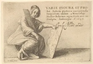 Printing Plate Prints: Varie Figuraeet Probae, 1645. Creator: Wenceslaus Hollar