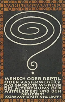 Burger Collection: Variety Act 10: Man or Reptile or Razor? (Varietenummer 10: Mensch oder Reptil oder Rasier... 1907)