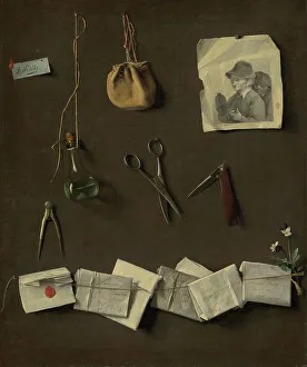 Scissors Prints: Various Objects, c1785. Creator: Louis Leopold Boilly