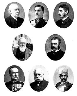 Russell Sons Prints: Various portraits, 1898. Creators: Unknown, Chancellor and Son, Russell & Sons