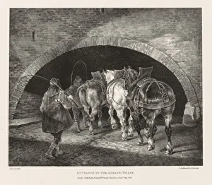 1791 1824 Prints: Various Subjects Drawn from Life and on Stone: Entrance to Adelphi Wharf, 1821. Creator