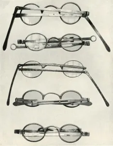 Wenham Prints: Various types of spectacles... of the late 18th and early 19th centuries
