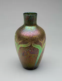 Shop Gallery: Vase, 1899. Creators: Tiffany & Co, Tiffany Glass