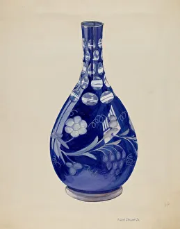 Stewart Robert Prints: Vase, 1935 / 1942. Creator: Robert Stewart