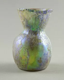 Glass Blown Technique Collection: Vase, 1st-5th century. Creator: Unknown
