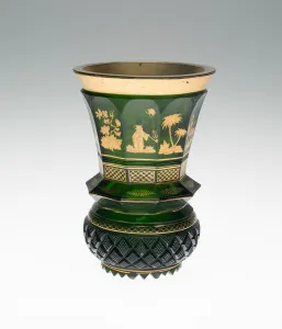 Bohemia Crystal Prints: Vase, Bohemia, c. 1830 / 50. Creator: Bohemia Glass