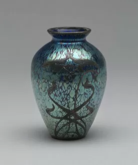 Czechoslovakian Gallery: Vase, c. 1900. Creator: Loetz Glassworks