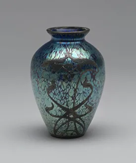 Czechoslovakian Gallery: Vase, c. 1900. Creator: Loetz Glassworks